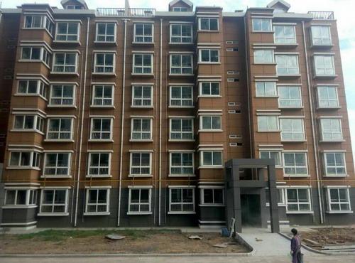 銅川分公司第一項(xiàng)目部全力以赴確保梅樂園19#、20#樓順利交工