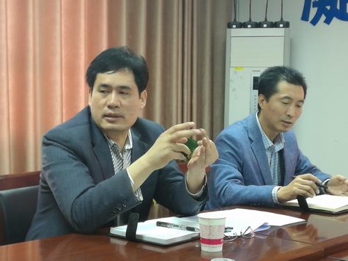 建設集團副總經理司正林一行蒞臨渭南分公司檢查指導工作