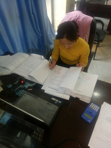 天工公司土建十一部羊頭鎮(zhèn)安置小區(qū)工程決算、資料整編進入倒計時