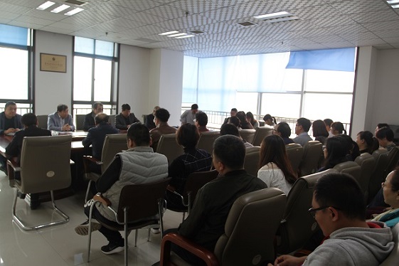 設(shè)計研究院積極傳達(dá)建設(shè)集團(tuán)黨風(fēng)廉政建設(shè)暨紀(jì)檢監(jiān)察工作會精神