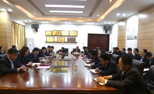 銅川分公司快速傳達(dá)集團(tuán)一季度考核點(diǎn)評(píng)會(huì)精神