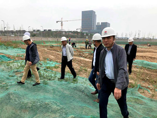 大秦置業(yè)公司：山水逸境項目進(jìn)度驗收“第一彈”