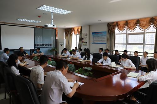 陜煤建設(shè)洗選煤運營公司學習張富清同志先進事跡