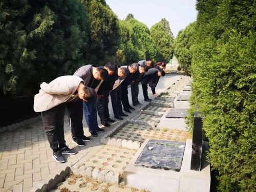 陜煤建設(shè)澄合分公司各項目部積極行動開展英烈紀(jì)念活動