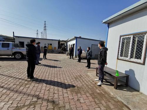 抗擊疫情，陜煤建設(shè)銅煤公司基層黨支部在行動