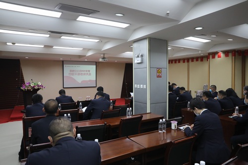 陜煤建設(shè)路橋分公司組織召開2021年度中層干部述職會