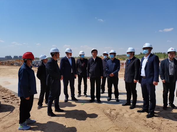 榆林市委副書記、市委黨校校長(zhǎng)李雄斌一行蒞臨榆林市委黨校新校區(qū)項(xiàng)目檢查指導(dǎo)工作
