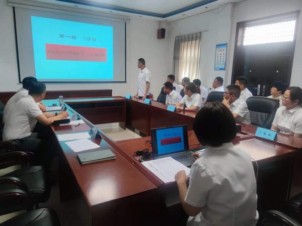 陜煤建設設備租賃中心舉辦安全生產(chǎn)普法知識競賽