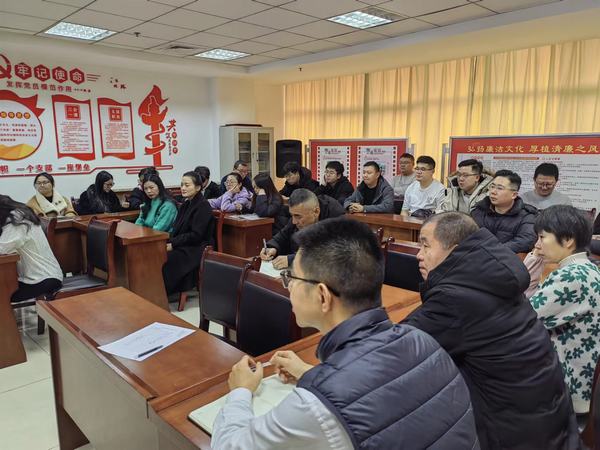 陜煤建設煤礦運營服務分公司：開展節(jié)前廉潔提醒 筑牢廉潔“防火墻”