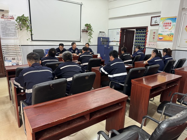 陜煤建設(shè)洗選煤運(yùn)營(yíng)公司澄合山陽(yáng)運(yùn)營(yíng)項(xiàng)目部：節(jié)前亮劍行動(dòng)，安全防線再加固