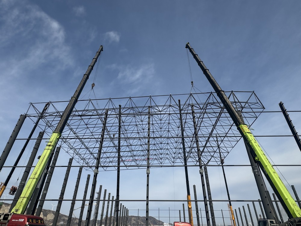 陜煤建設天工公司土建第二十一項目部：勇戰(zhàn)低溫，擎起建設新高度