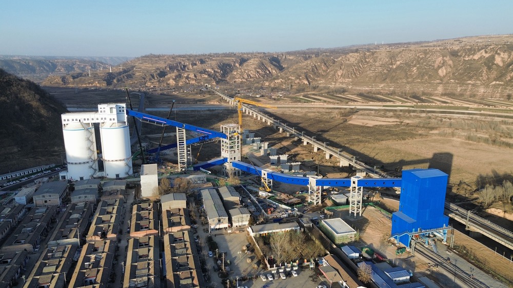 陜煤建設(shè)天工公司土建第九項(xiàng)目部：提前3天，9榀棧橋順利吊裝