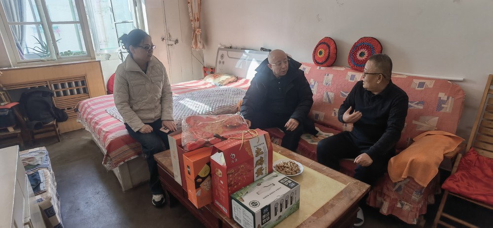 陜煤建設(shè)天工公司：辭舊迎新送溫暖，殷殷關(guān)懷暖人心