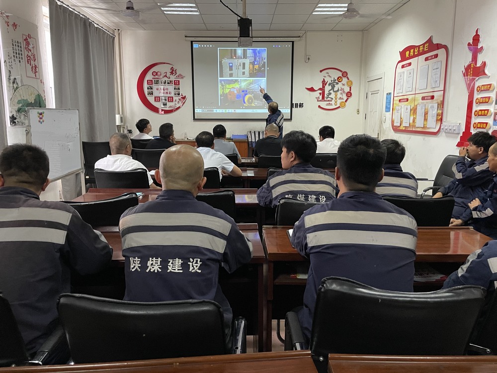 陜煤建設洗選煤運營公司檸條塔運營項目部：安全生產(chǎn)常抓不懈，手指口述挖掘潛能