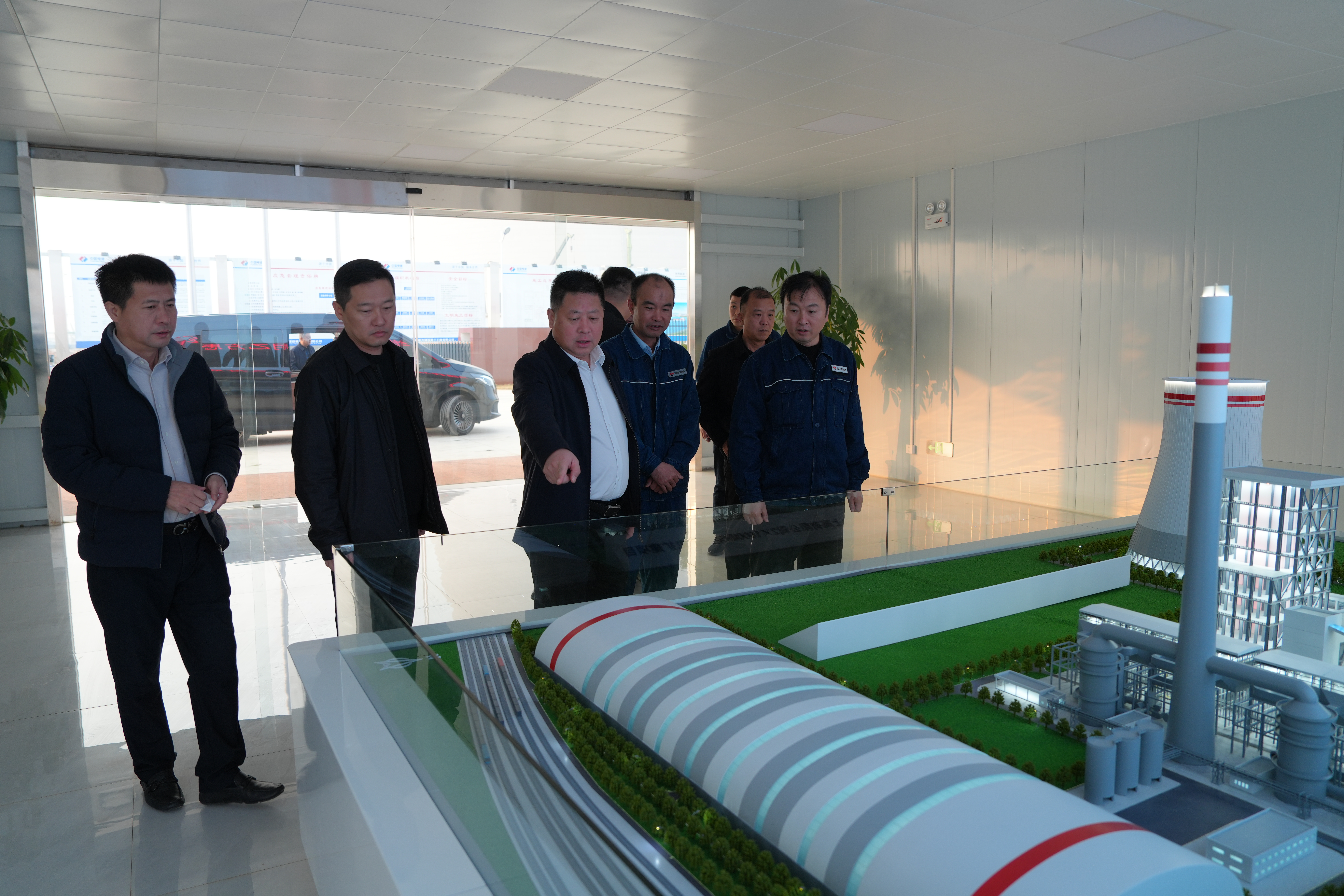 陜煤建設(shè)集團(tuán)與陜煤電力上高公司就深化合作開(kāi)展座談交流